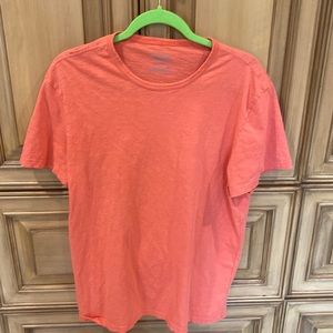 CALVIN KLEIN Men Short Sleeves Vertical Print White Tee | S